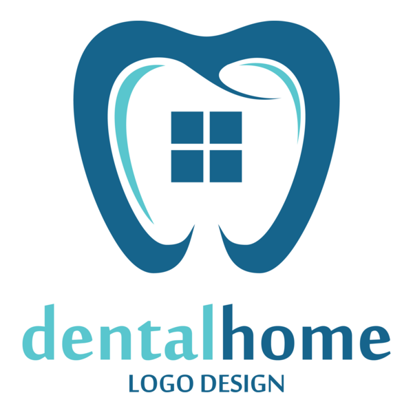 Dental home Logo PNG Vector