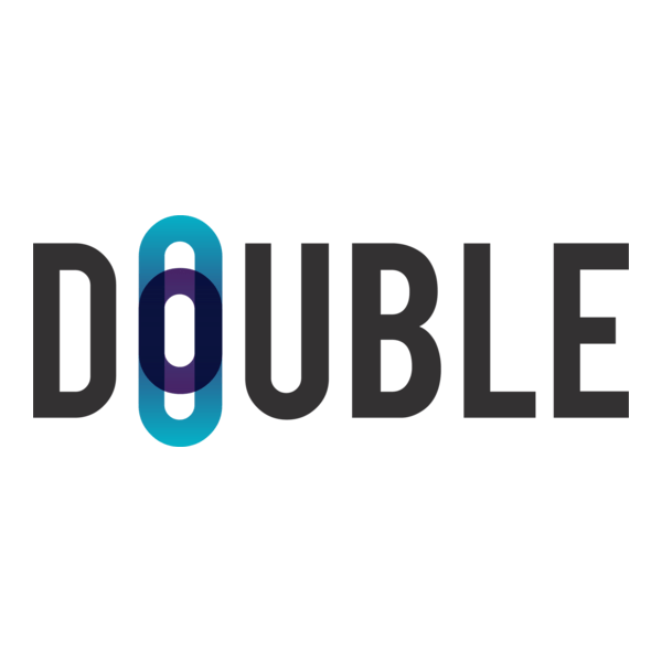 Double Digital Agency Logo PNG Vector