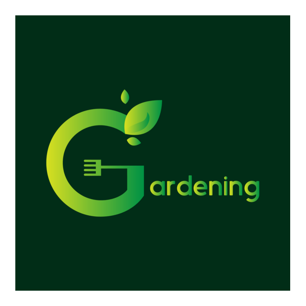 eco gardening Logo PNG Vector