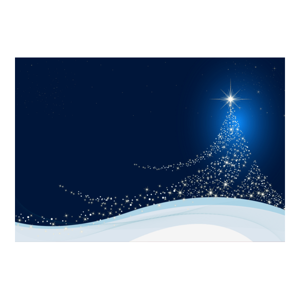 elegant christmas tree Logo PNG Vector