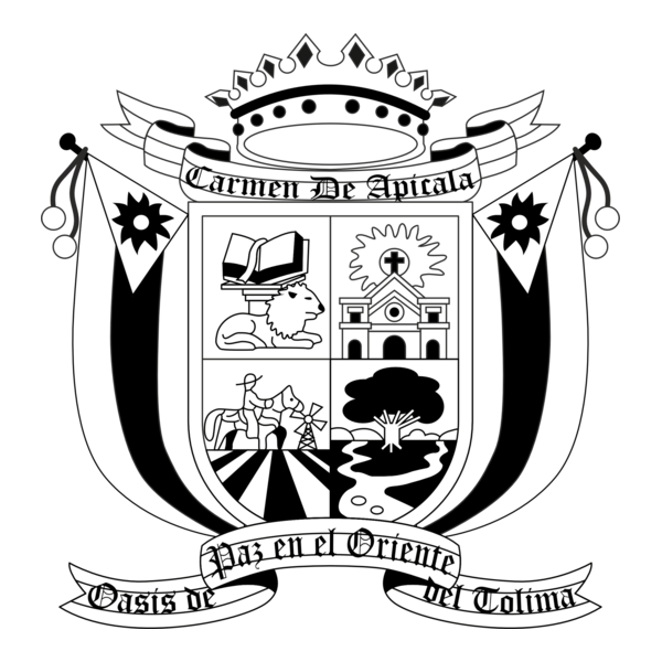 Escudo Carmen de Apicalá Logo PNG Vector