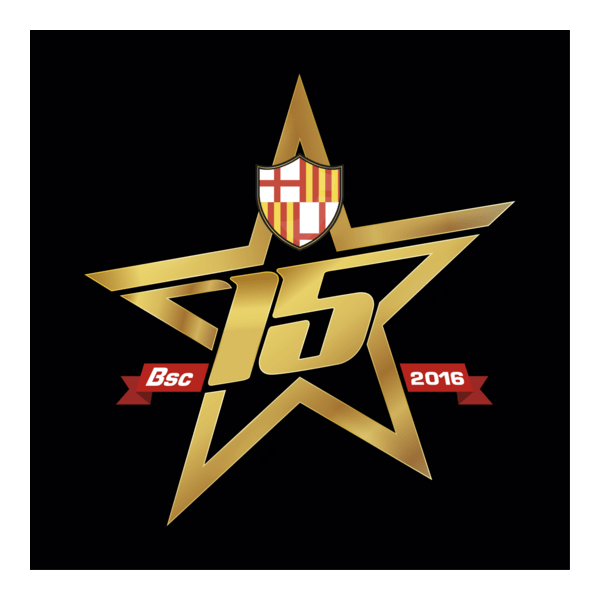 Estrella 15 Barcelona Logo PNG Vector