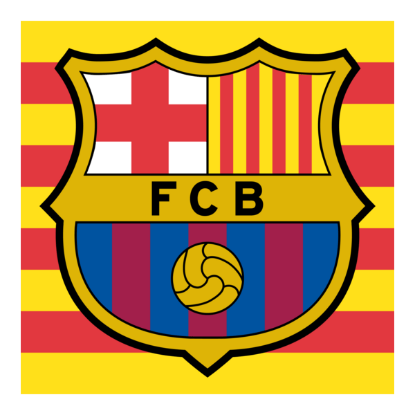 F. C. Barcelona Logo PNG Vector
