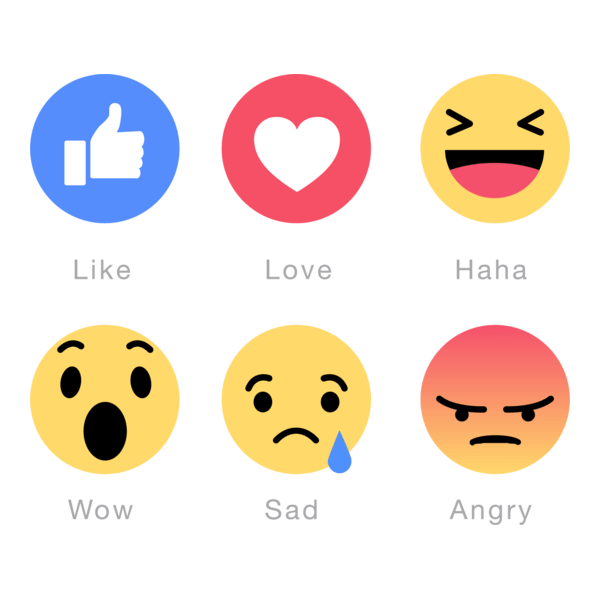Facebook Emoticons Logo PNG Vector