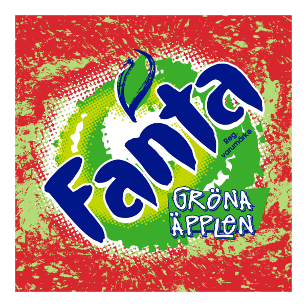 Fanta Green Apple Logo PNG Vector