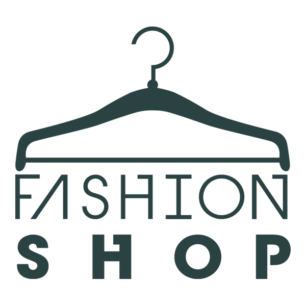 fashion shop clothes hanger Logo PNG Vector