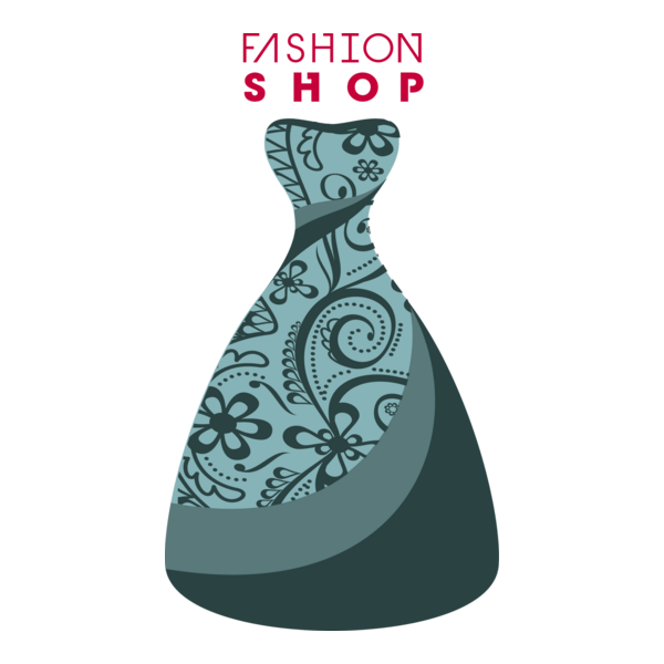 fashion shop dress Logo PNG Vector