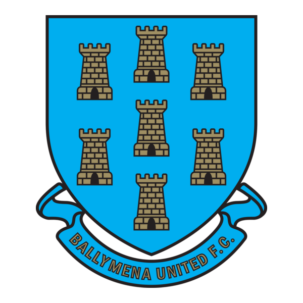 FC Ballymena United Logo PNG Vector