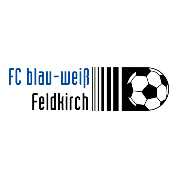 FC Blau Weib Feldkirch Logo PNG Vector