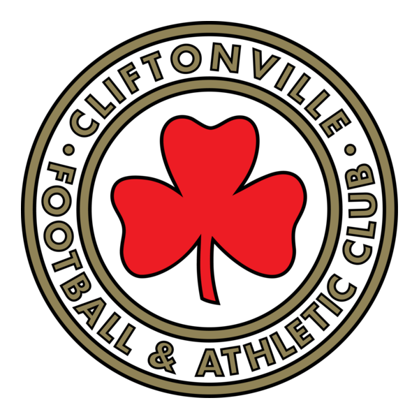 FC Cliftonville Belfast Logo PNG Vector