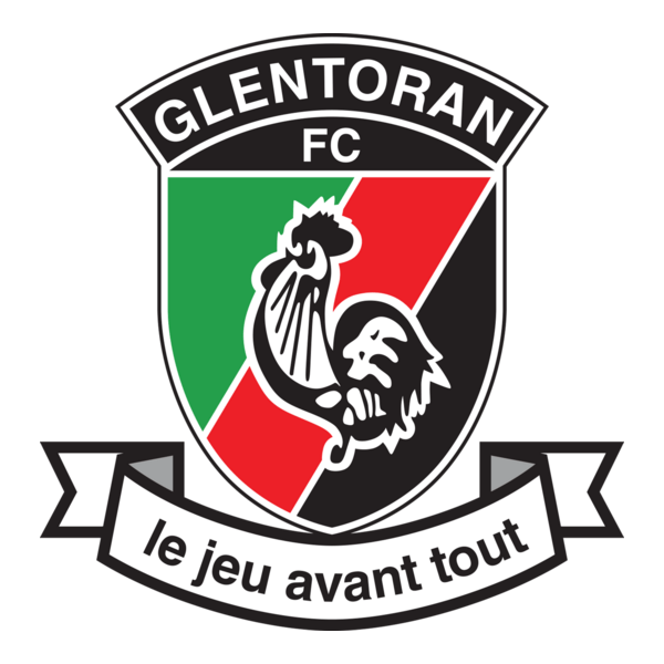 FC Glentoran Belfast Logo PNG Vector