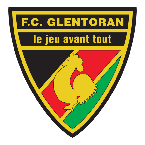 FC Glentoran Belfast Logo PNG Vector