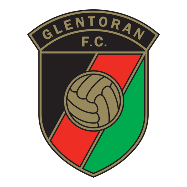 FC Glentoran Belfast Logo PNG Vector