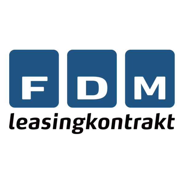 FDM Leasingkontrakt Logo PNG Vector