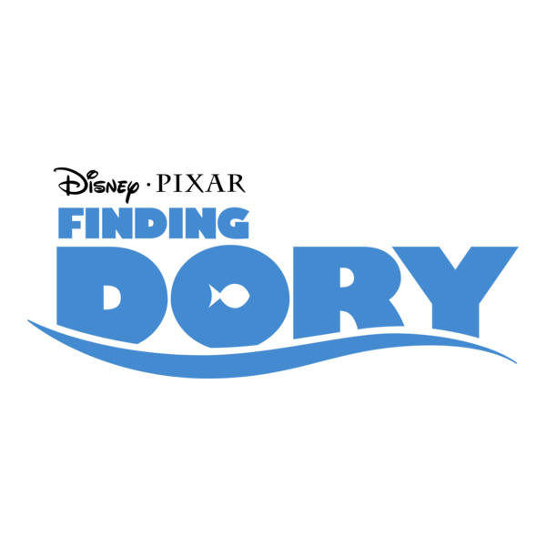 Finding Dory Logo PNG Vector