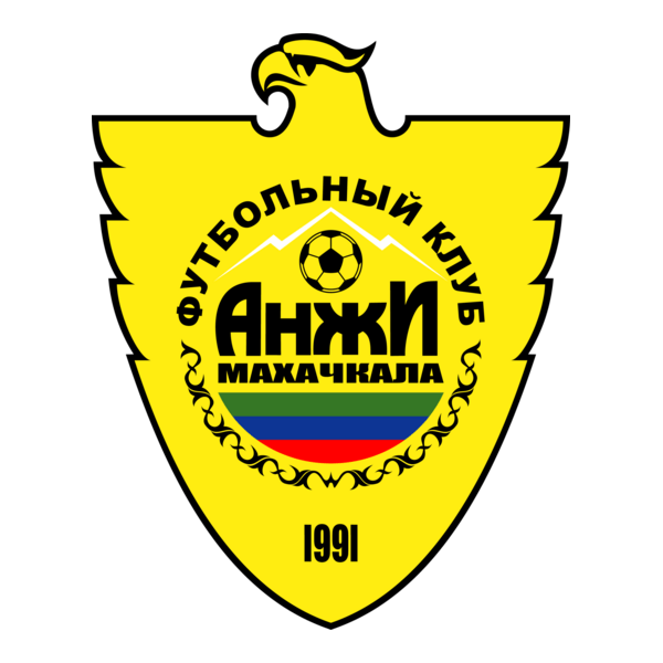 FK Anzhi Makhachkala (1991) Logo PNG Vector