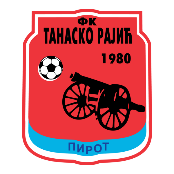 FK Tanasko Rajic Pirot Logo PNG Vector