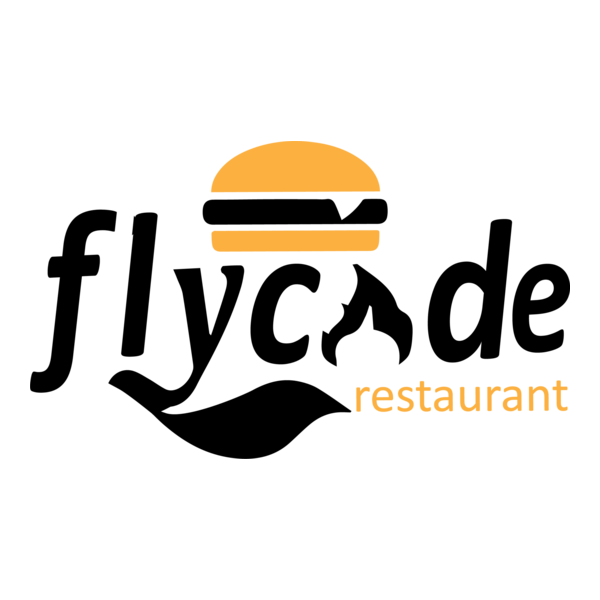 flycade fastfood restaurant Logo PNG Vector