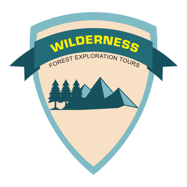 Forest exploration tours Logo PNG Vector