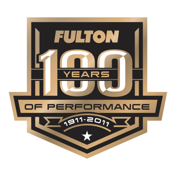Fulton 100 Years of Performance Logo PNG Vector