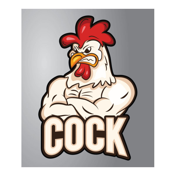 Funny cock Logo PNG Vector