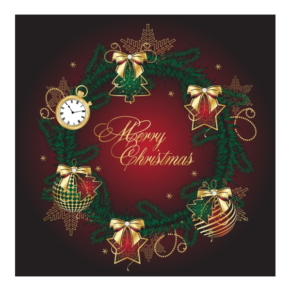 golden christmas Logo PNG Vector