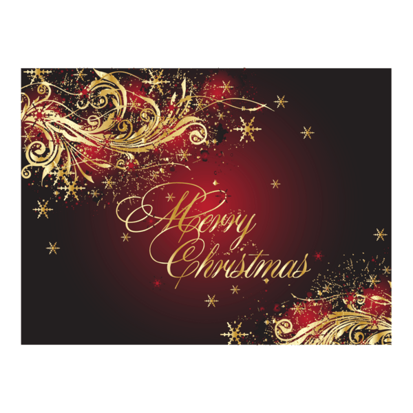 golden christmas Logo PNG Vector