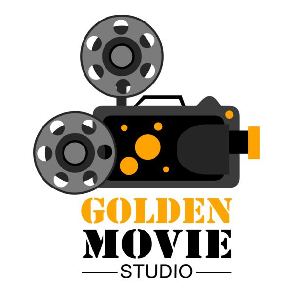 golden movie studio Logo PNG Vector