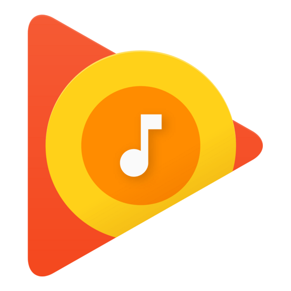 Google Play Music Logo PNG Vector