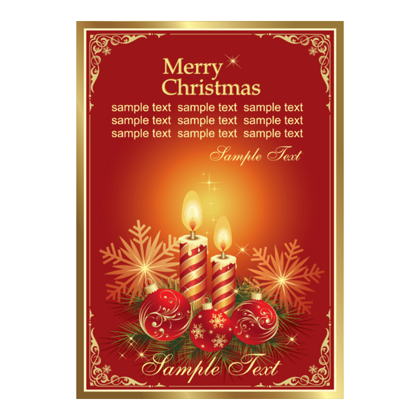 gorgeous christmas Logo PNG Vector