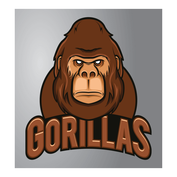 Gorilla Logo PNG Vector