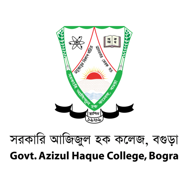 Govt. Azizul Haque College, Bogra Logo PNG Vector