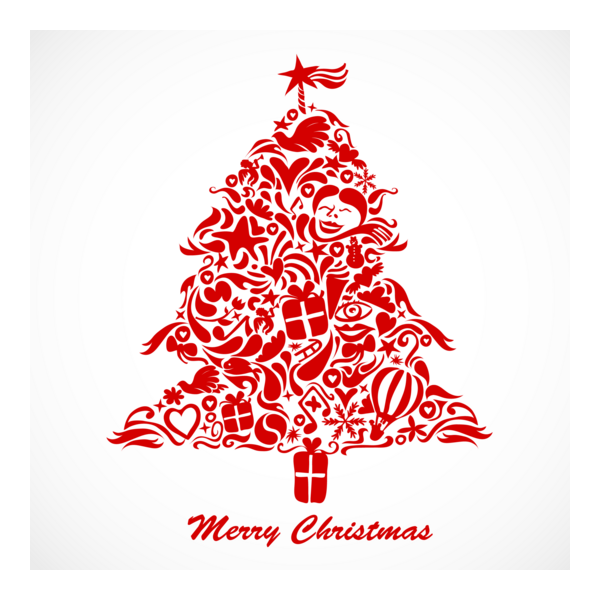graffiti christmas tree Logo PNG Vector