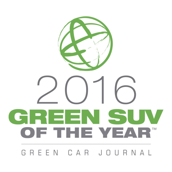 Green Car Journal 2016 Green Car of the year Logo PNG Vector