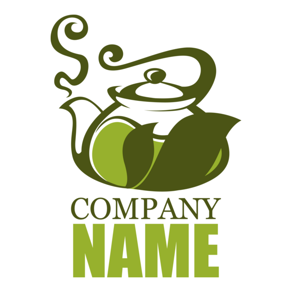 green tea Logo PNG Vector