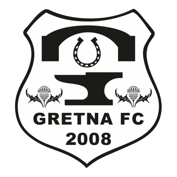 Gretna FC 2008 Logo PNG Vector
