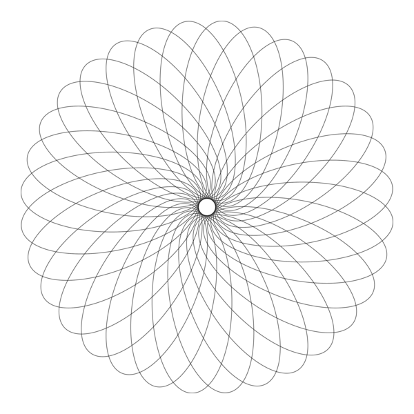 GUILLOCHE OPTICAL ELEMENT Logo PNG Vector