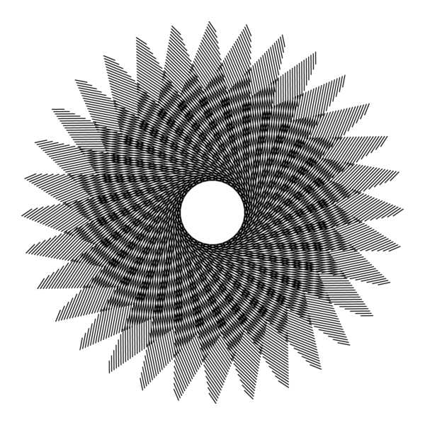 GUILLOCHE PATTERN DECORATION Logo PNG Vector