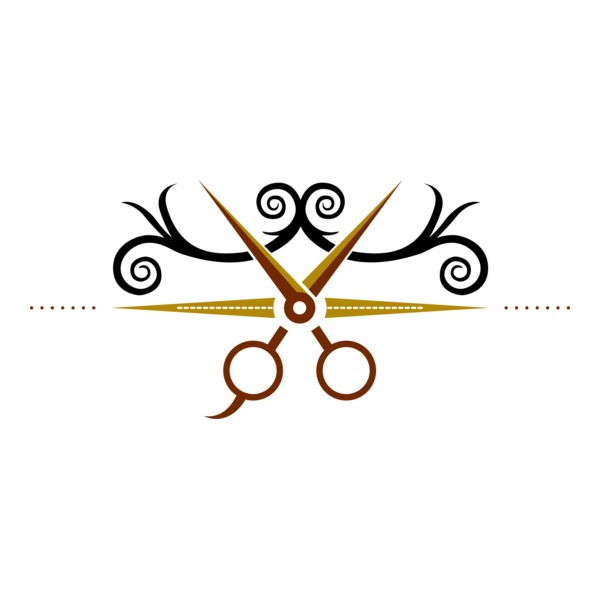 Hair Cut Logo PNG Vector