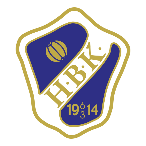 Halmstads Bollklubb Logo PNG Vector