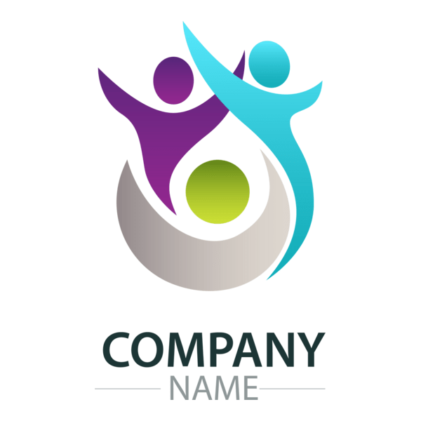 Happy family real estate Logo PNG Vector