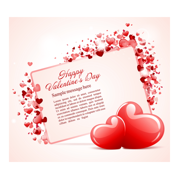 happy valentine day vintage Logo PNG Vector