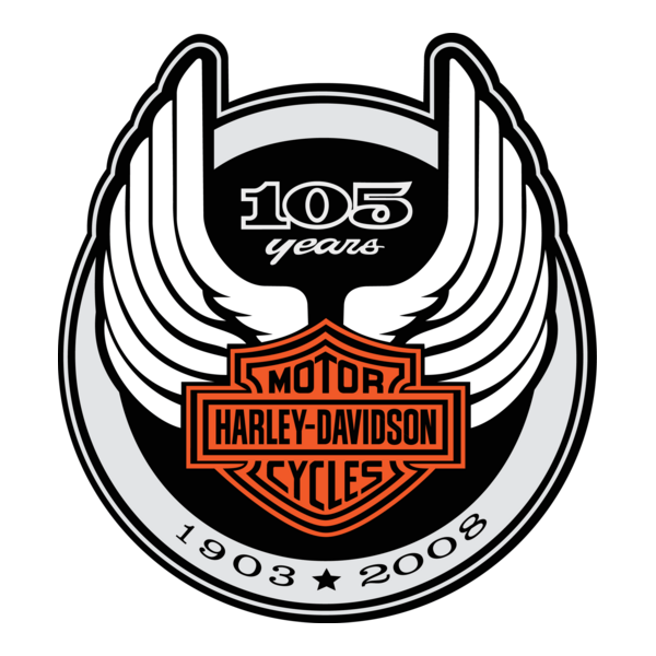 Harley 105 Logo PNG Vector