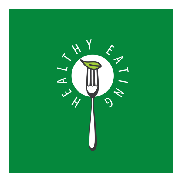 Healthy eating Logo PNG Vector