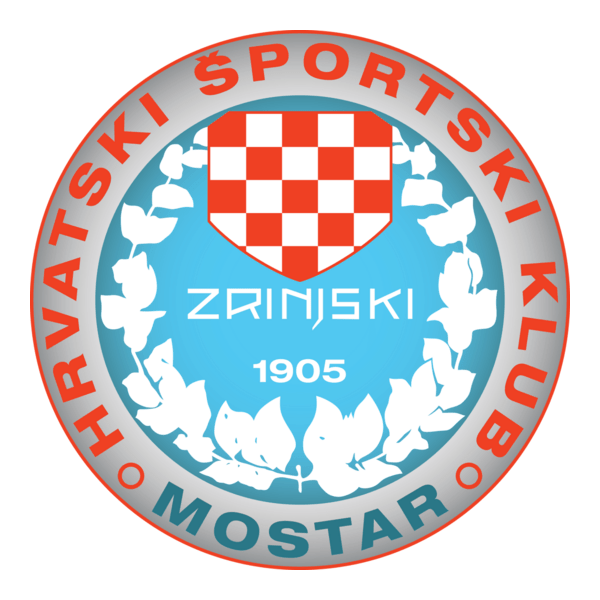 HSK Zrinjski Mostar Logo PNG Vector