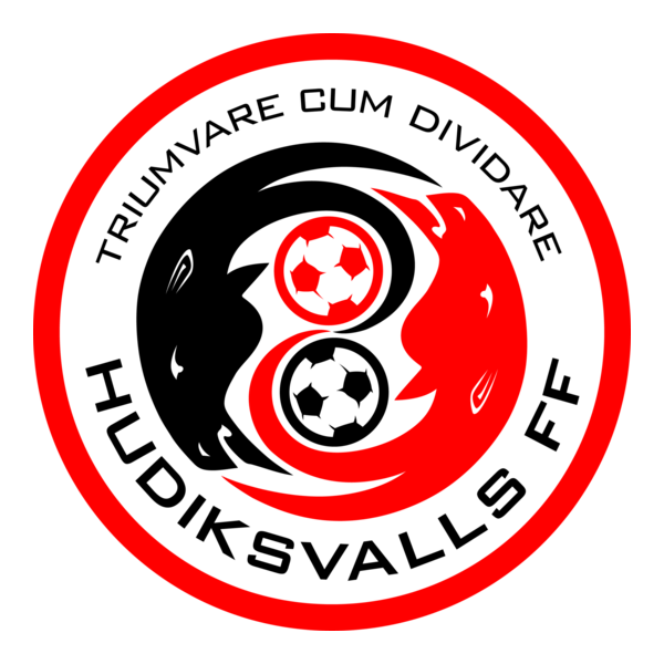 Hudiksvalls FF Logo PNG Vector