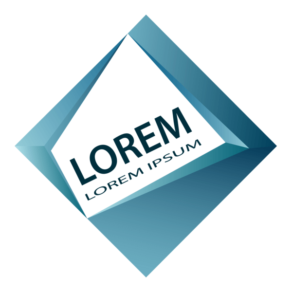 Inline text square company Logo PNG Vector