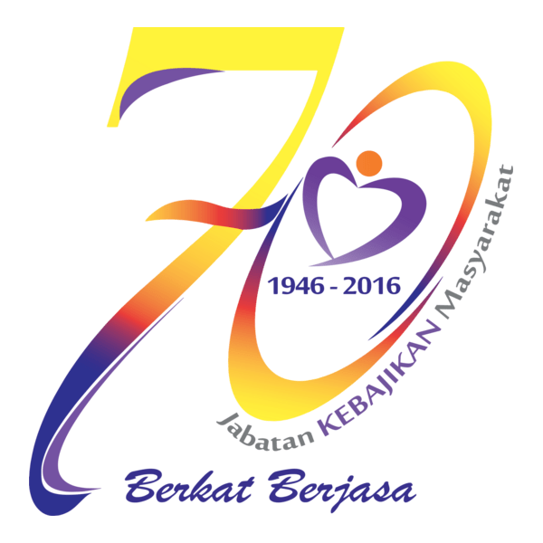 JKM 70 Tahun Logo PNG Vector