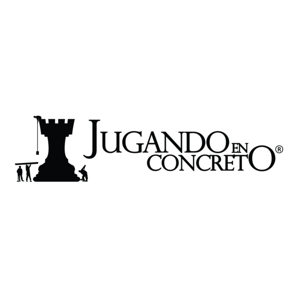 Jugando en Concreto Logo PNG Vector