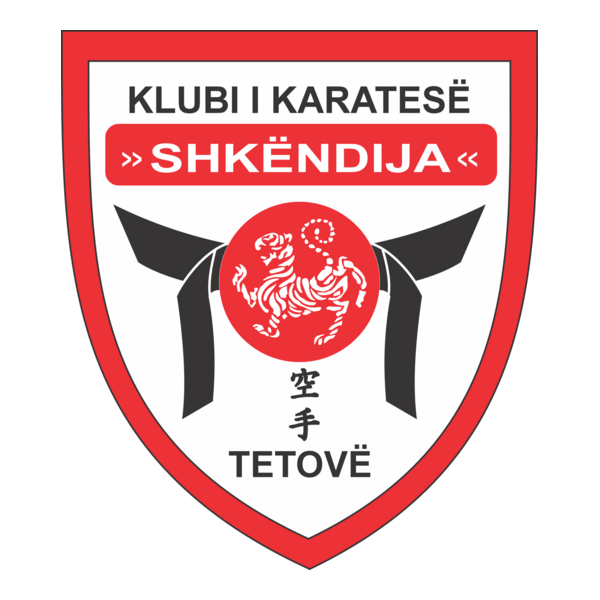 Klubi i Karatese Shkendija-Tetove Logo PNG Vector